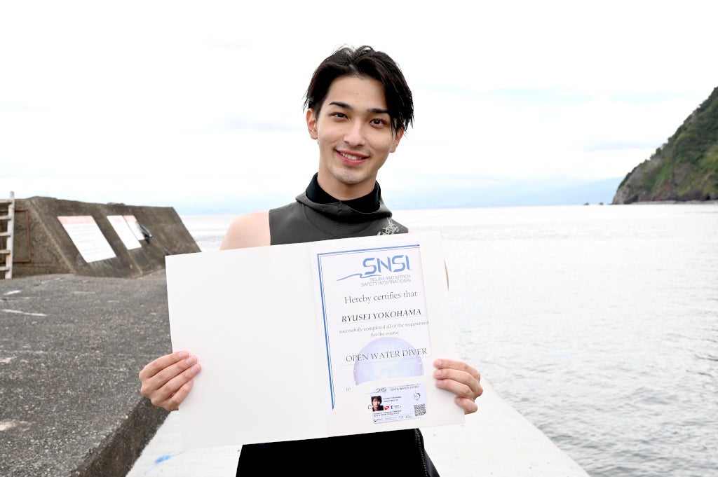 横浜流星、ドラマ「DCU」で阿部寛とバディに スキューバダイビング免許も取得　