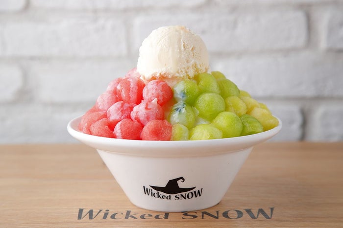 ウィキッドスイカ＆メロン1,500円（税込）／画像提供：JY Company