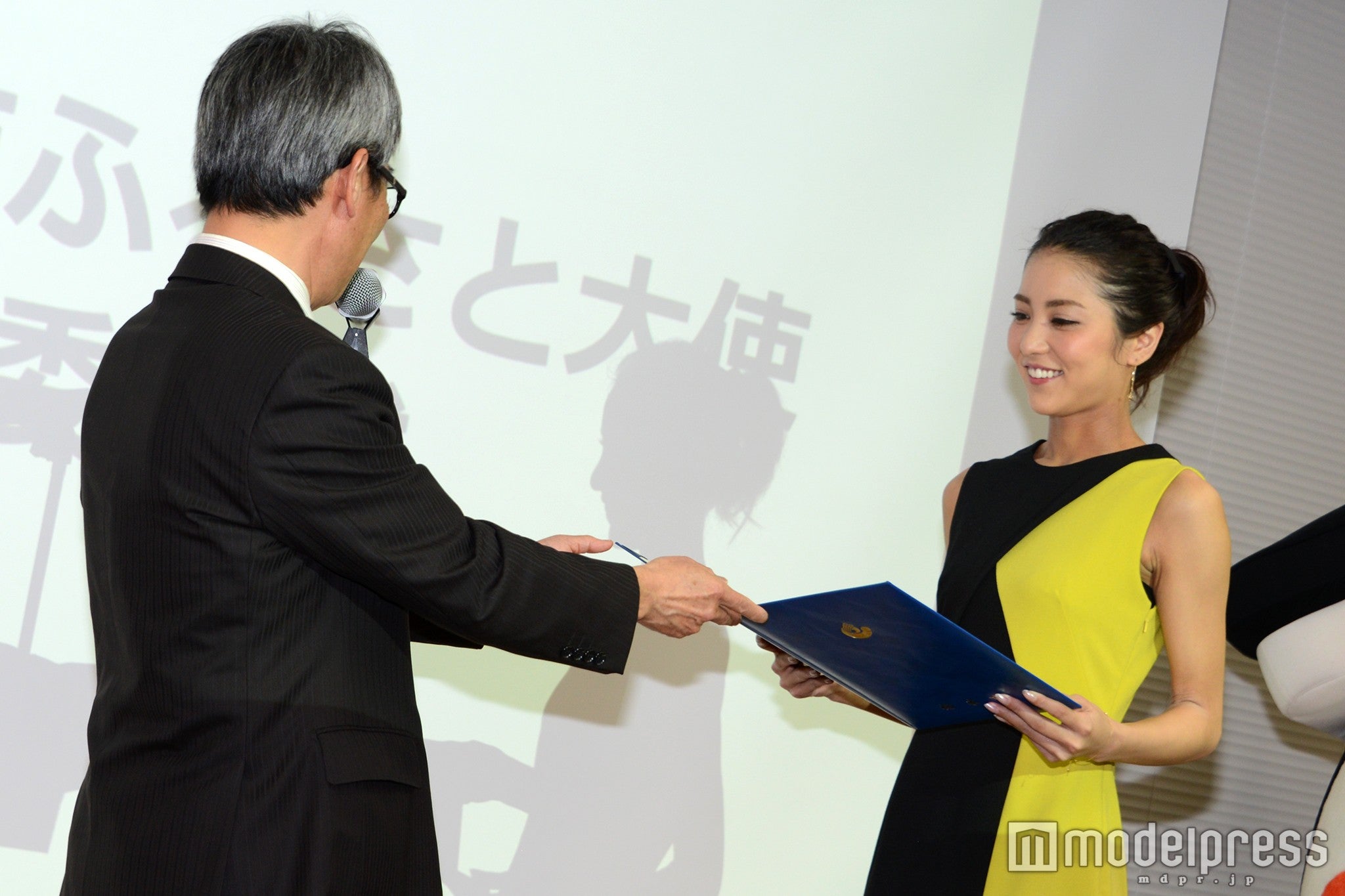 任命式の様子／石川恋（C)モデルプレス