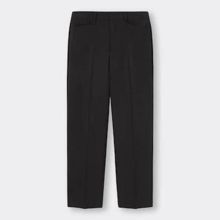 GUのウォッシャブルテーパードパンツZ(セットアップ可能)