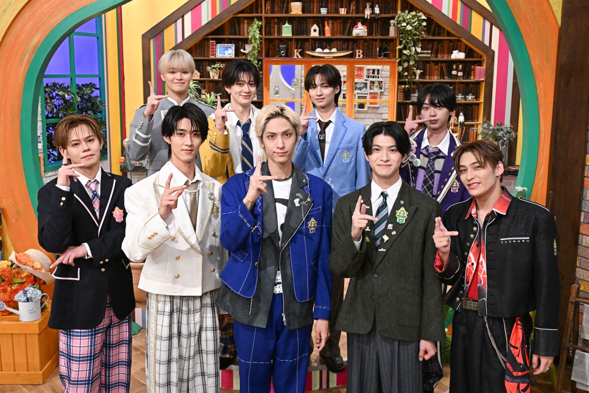 EBiDAN15周年記念、超特急・M!LKら選抜9人「よるのブランチ」登場 Yes! 東京ゲーム・胸キュンセリフバトル…真剣3番勝負