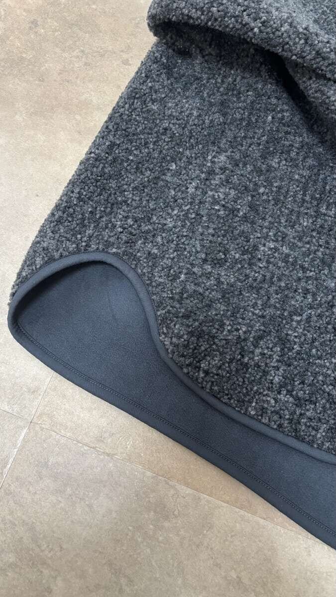 ユニクロボアフリースリラックスカーディガン ユニクロボアフリースリラックスカーディガン ラウンドカット部分