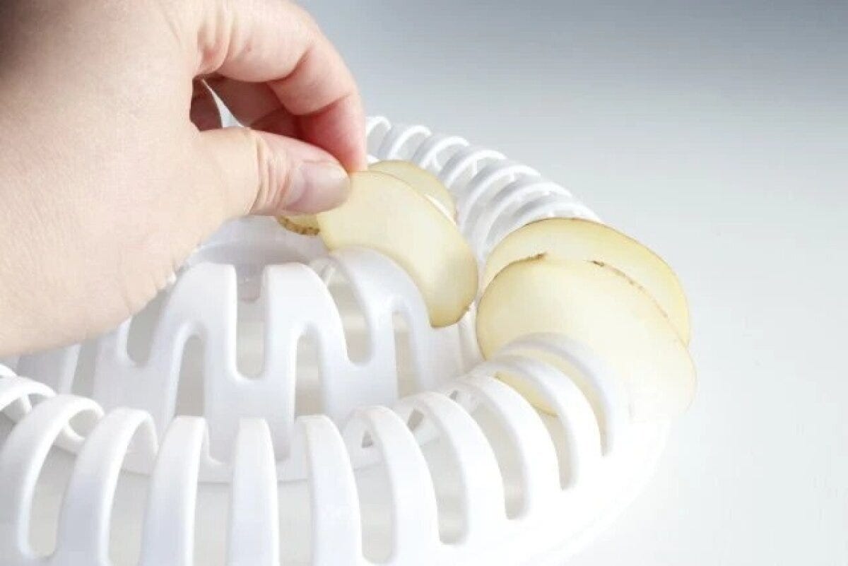 ダイソー　電子レンジチップスメーカー　使用方法