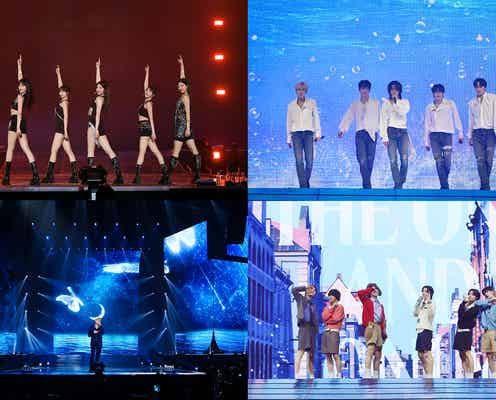 LE SSERAFIM・TOMORROW X TOGETHERらHYBEアーティスト豪華集結で熱狂パフォーマンス<2023 Weverse Con Festival1日目詳細レポ/セットリスト>