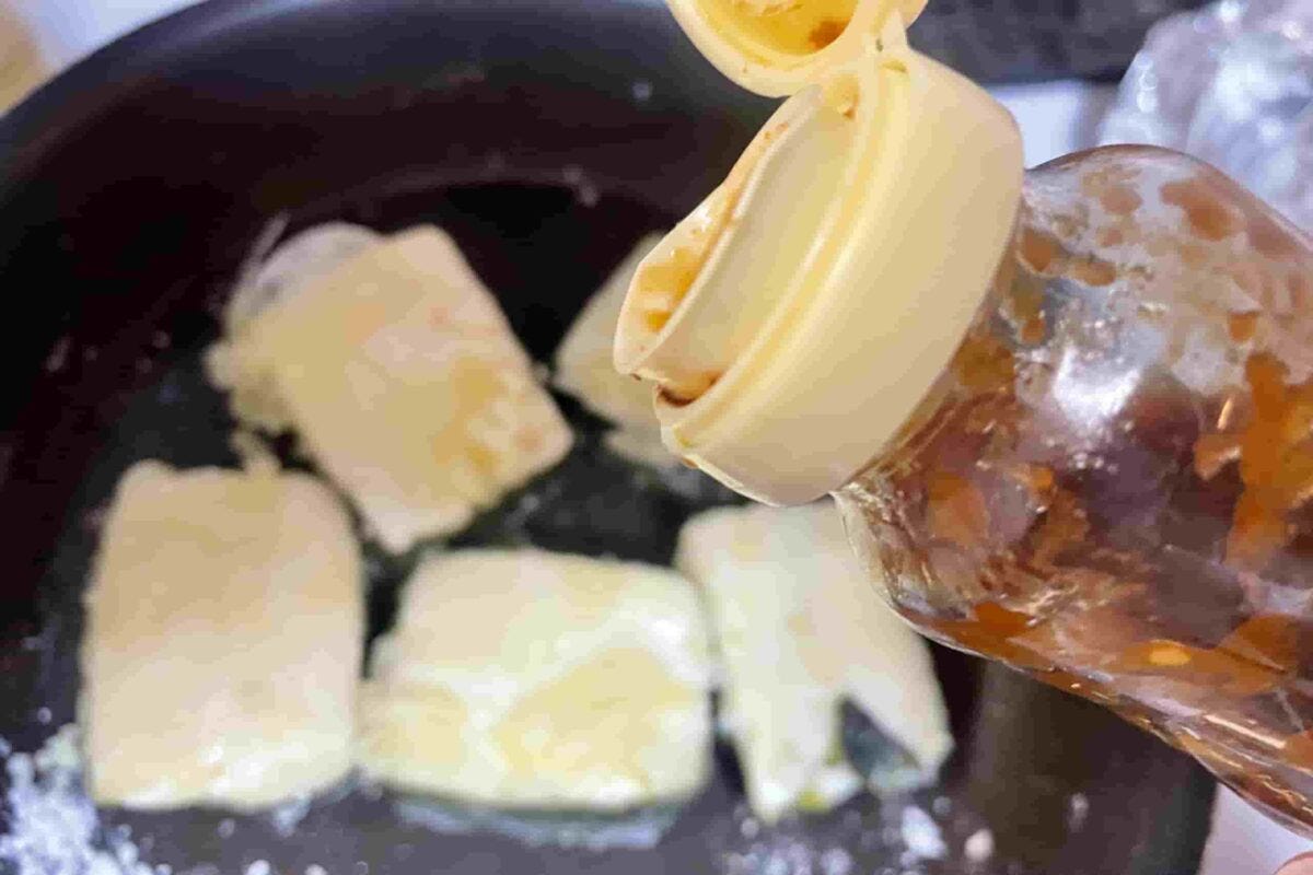 豆腐の照り焼き