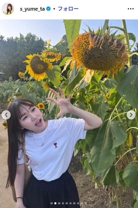 鈴木夢Instagramより