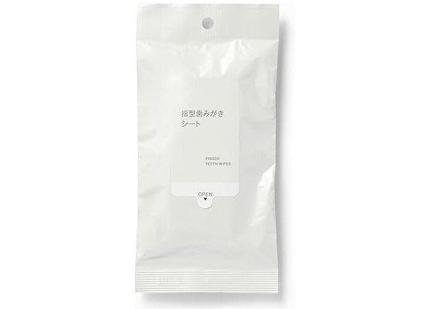 無印良品　指型歯みがきシート
