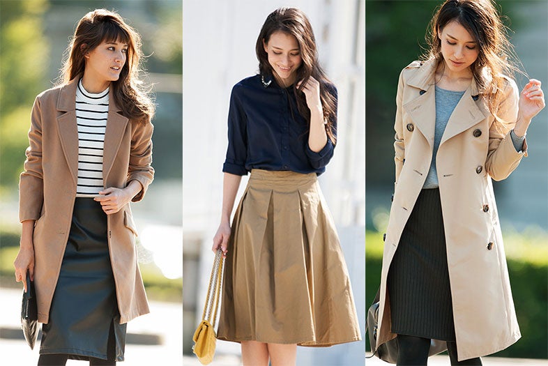 シンプルなのにおしゃれ！「通勤コーデ」に差をつける～スカート編～