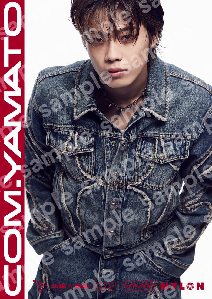 「コムドットやまとNYLON SUPER VOL.16」大判フォトカード:TSUTAYAオンラインショッピング(C)NYLON SUPER