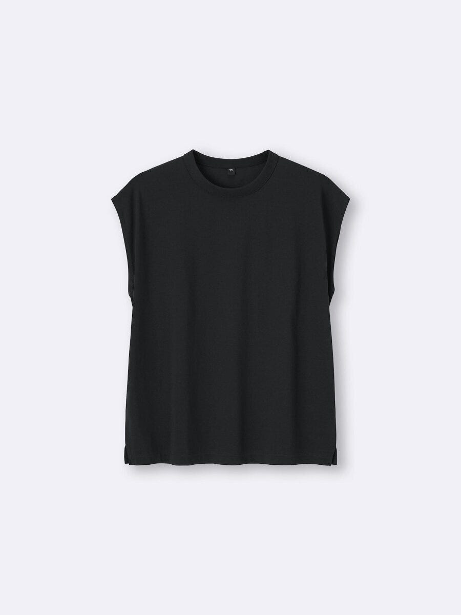 GU ドライボクシースリーブレスT GUのドライボクシースリーブレスT