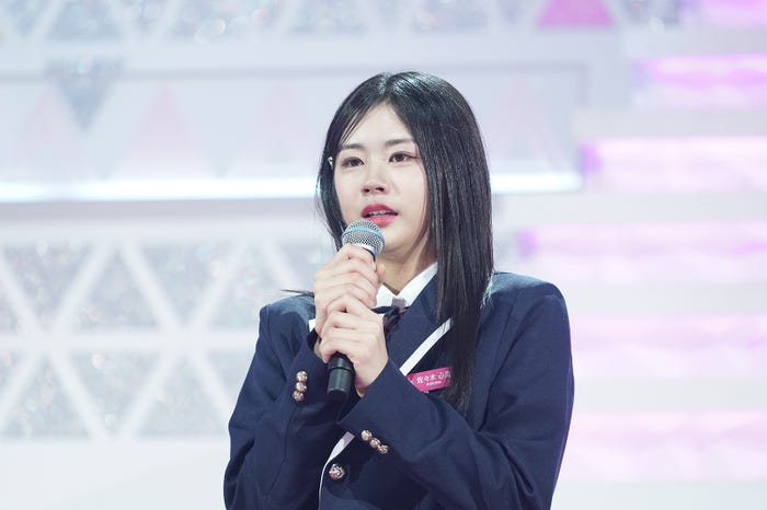 佐々木心菜(C)PRODUCE 101 JAPAN THE GIRLS