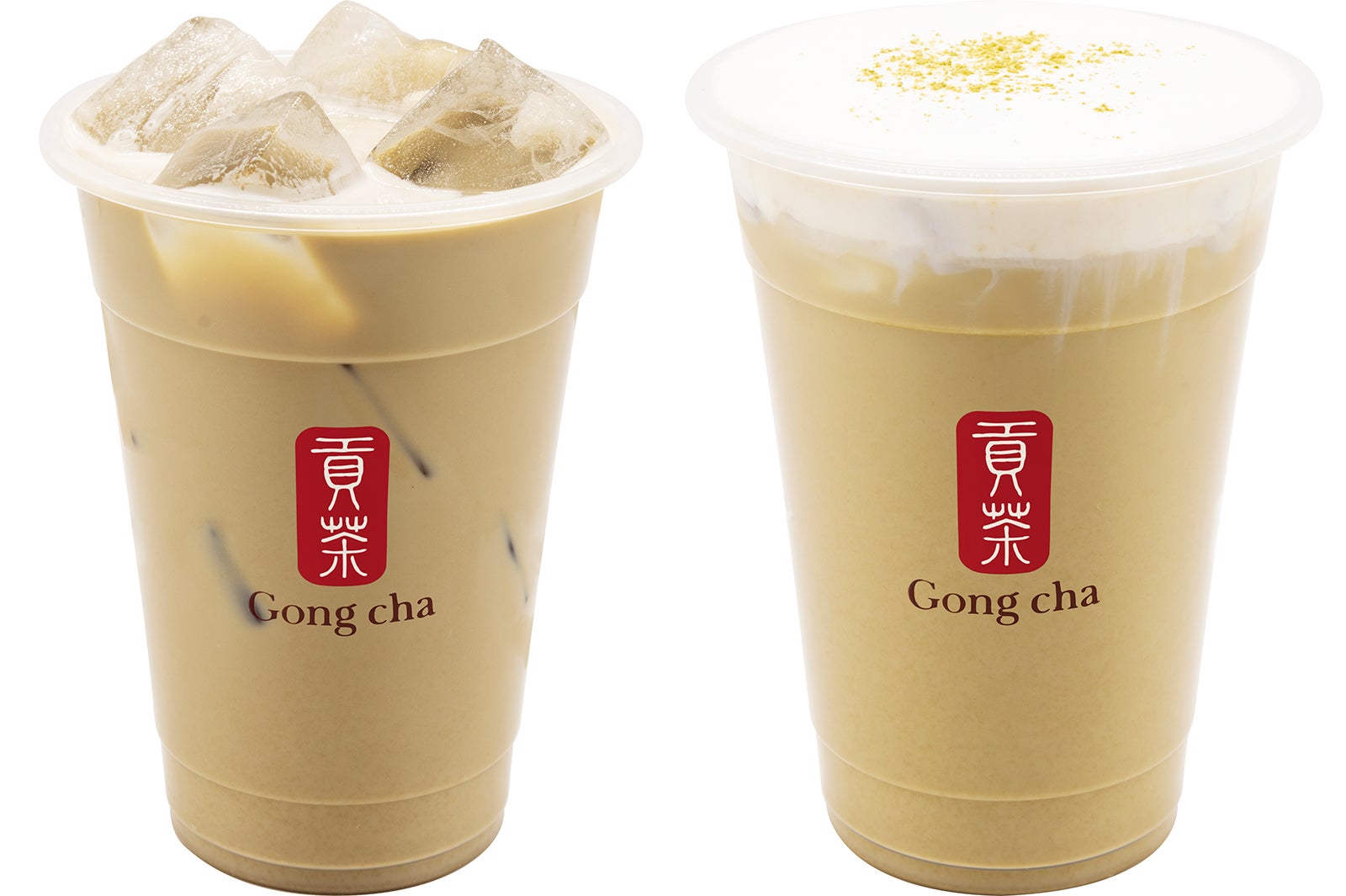 ほうじ茶 ミルクティー／ミルクフォーム（＋￥70）／画像提供：ゴンチャ ジャパン