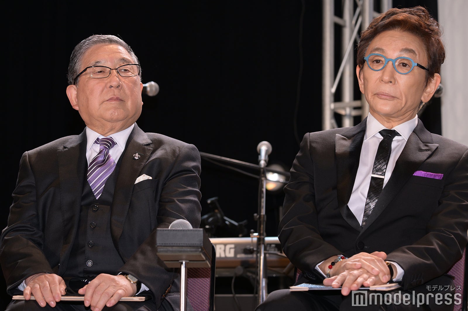 徳光和夫、古舘伊知郎（C）モデルプレス