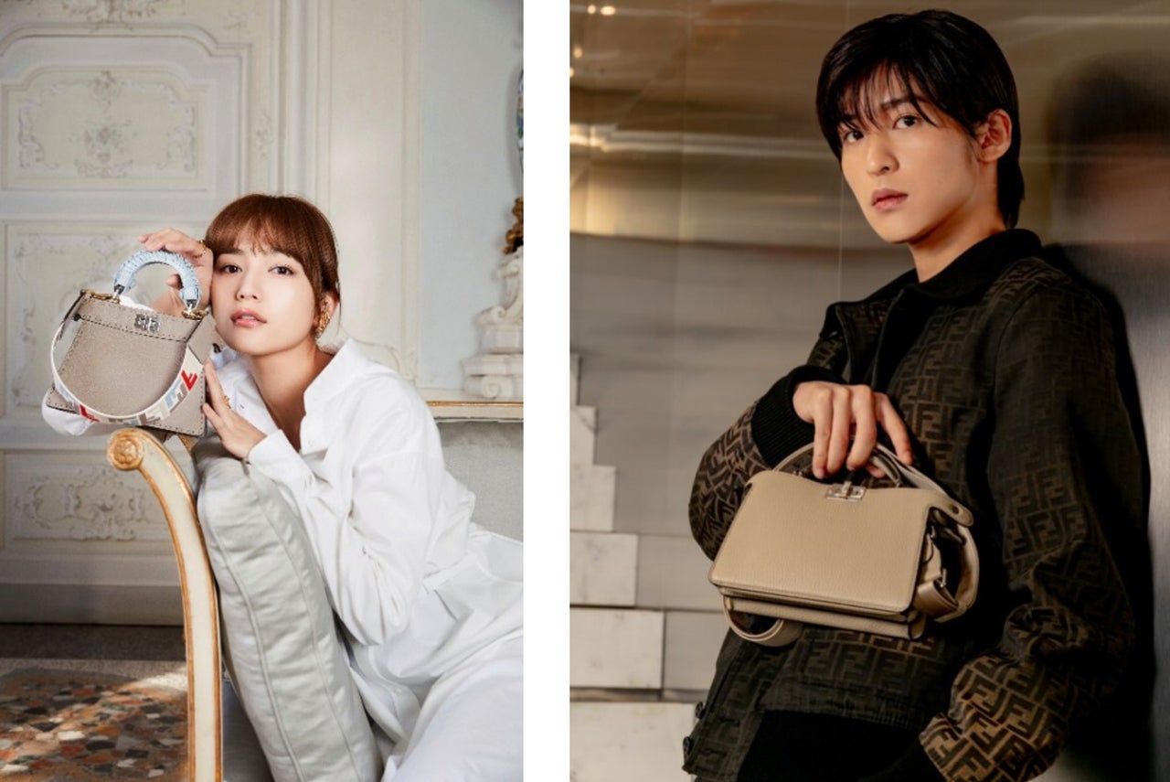 川口春奈＆Snow Man目黒蓮、世界各地のセレブと「フェンディ」2024年春夏キャンペーン祝福