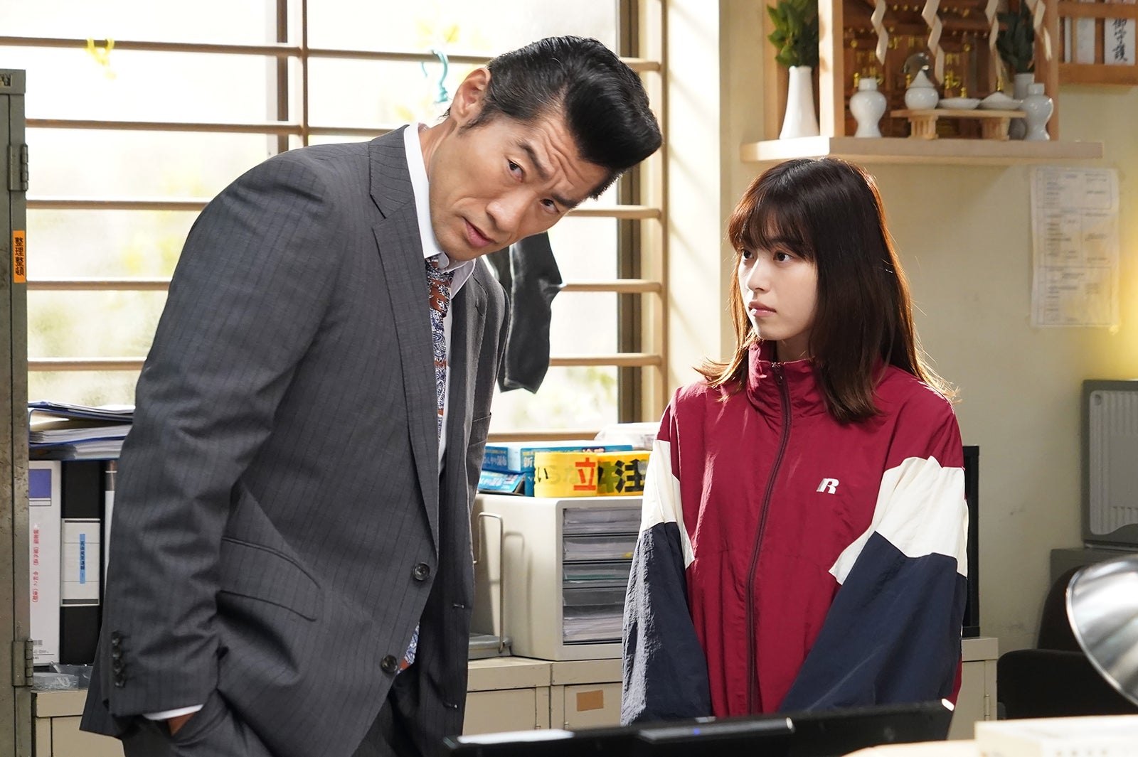 平山祐介、西野七瀬 「ハコヅメ～たたかう！交番女子～」第5話より（C）日本テレビ