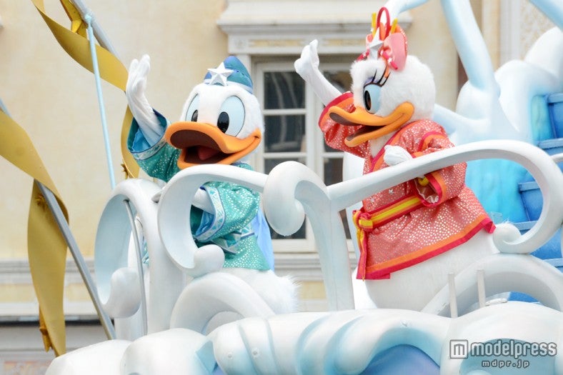 TDS「七夕グリーティング」／ドナルド、デイジー