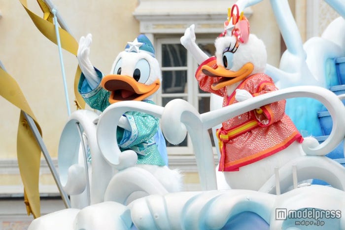 TDS「七夕グリーティング」/ドナルド、デイジー