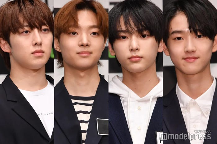 FUMA、EJ、HARUA、YEJUN(C)モデルプレス