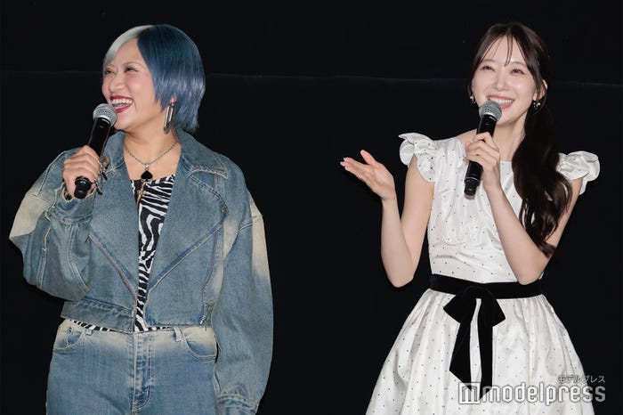 信子、堀未央奈(C)モデルプレス