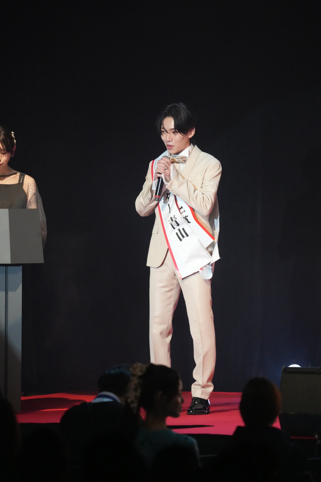 「ミス＆ミスター青山コンテスト2025」イベントの様子（提供写真）