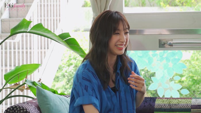 E.G.familyチャンネル「坂東希×山口乃々華×石井杏奈による女子会を開催!」より(画像提供:LDH)