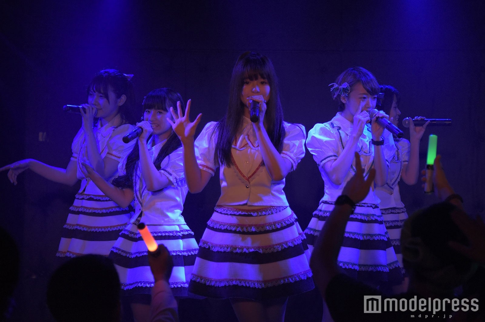 光河玲奈、羽月杏、詩島萌々、小澤綾乃、西條美里 （C）モデルプレス