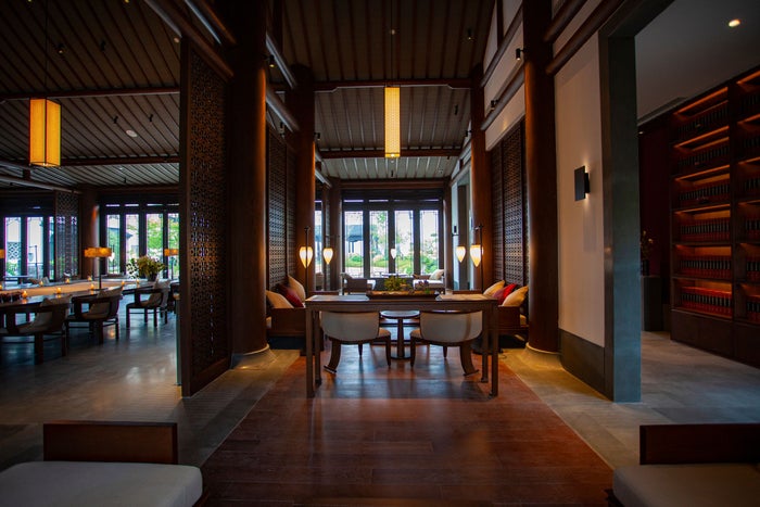 ライブラリーラウンジ／画像提供：星野リゾート