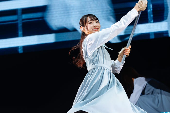 宮地すみれ/日向坂46 四期生「おもてなし会」 (撮影:上山陽介)