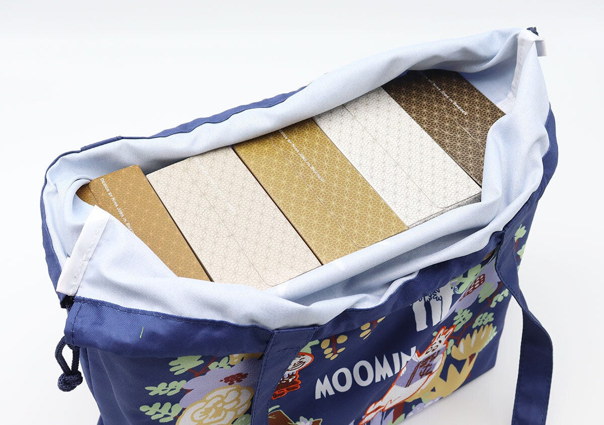 収納力 大人のおしゃれ手帖ムーミン巾着トート収納力