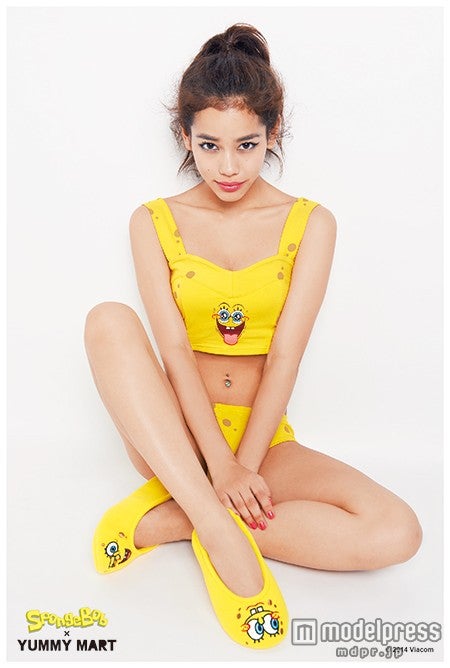 佐原モニカ／「スポンジ・ボブ×YUMMY MART」 コラボビジュアル