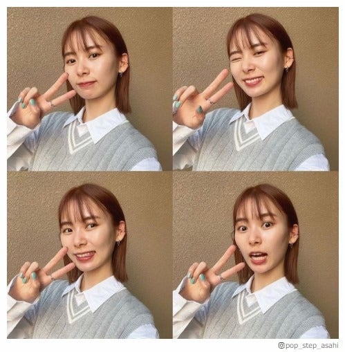 朝日奈央、オレンジベージュ×前髪ありの新ヘア披露「どんどん可愛くなる」の声