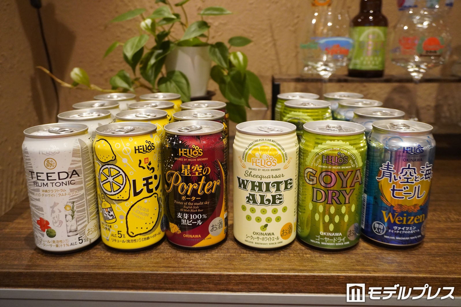 泡盛やリキュール、ビールなど豊富なラインナップ（C）モデルプレス