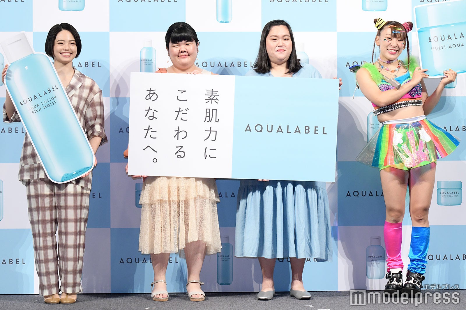 きりやはるか、あんり、田辺智加、フワちゃん（C）モデルプレス