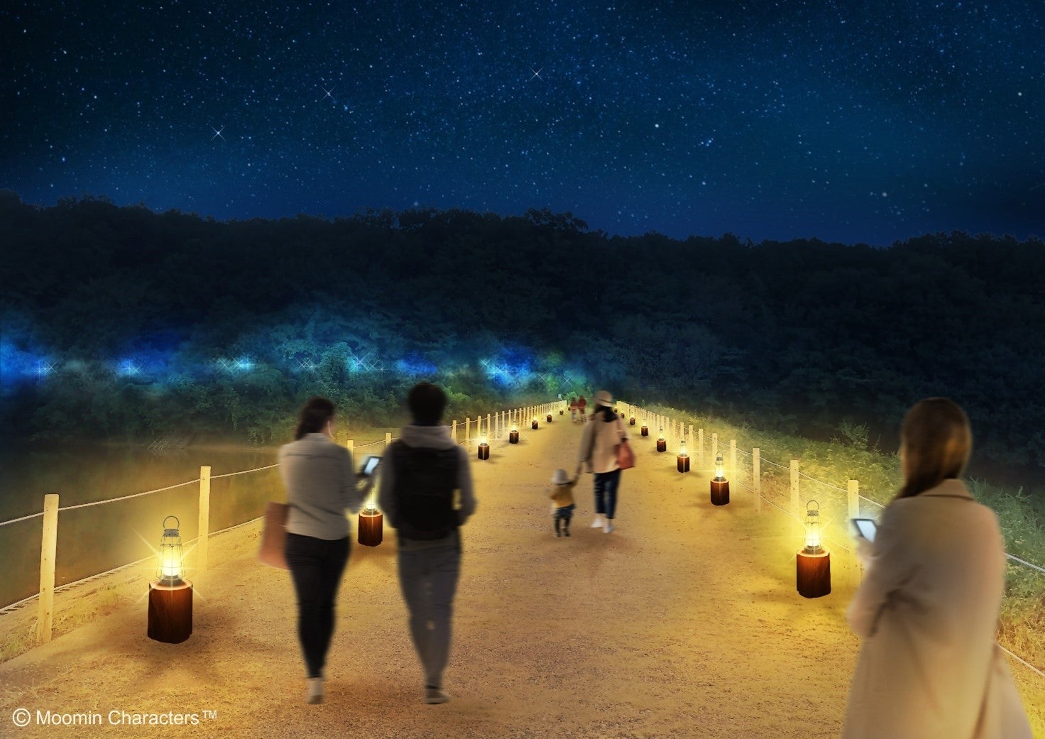 アドベンチャーウォーク／画像提供：ムーミン物語