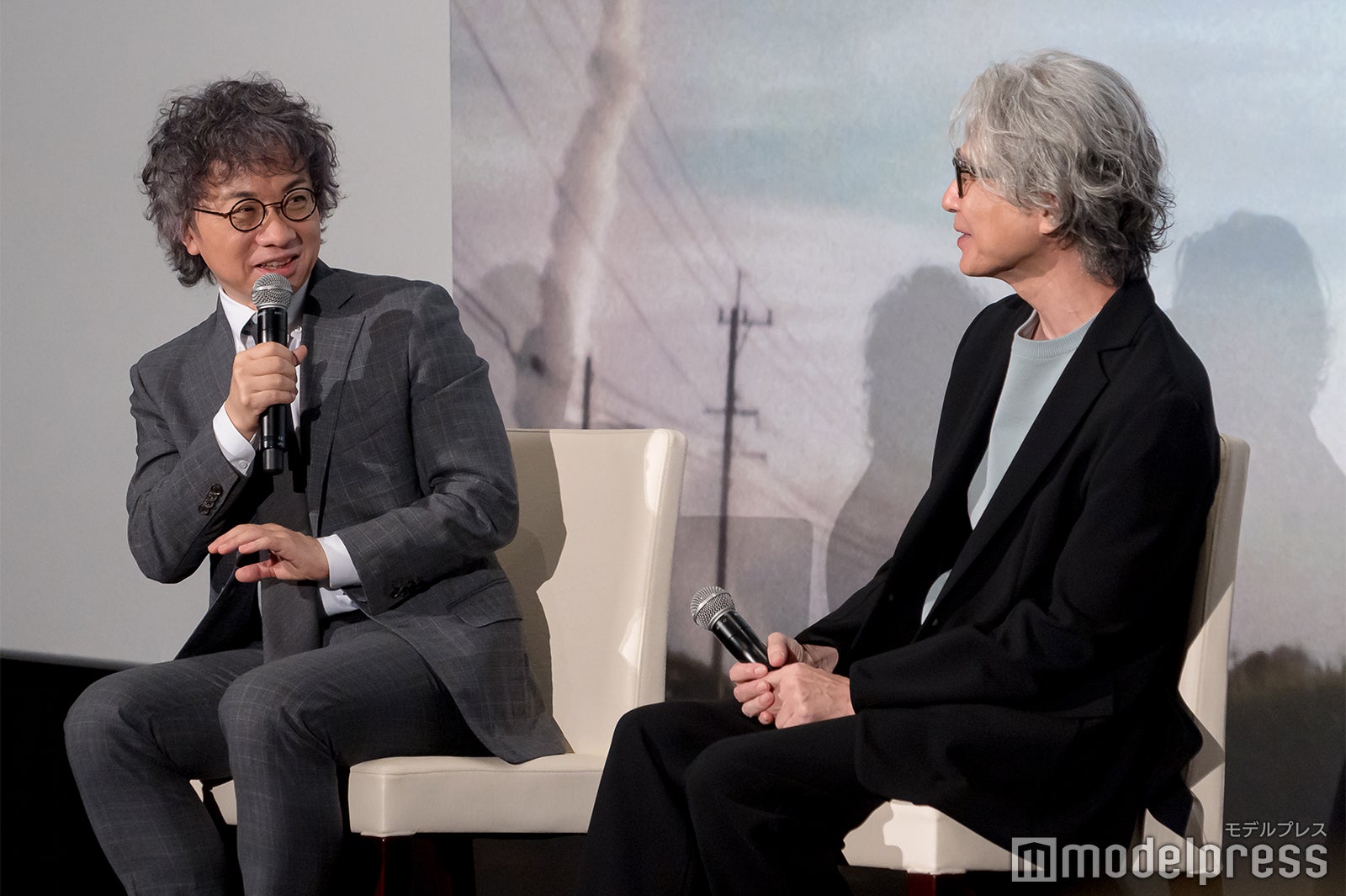 新海誠、吉岡秀隆（C）モデルプレス