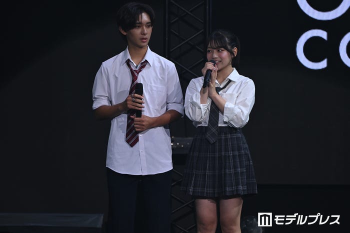 日向袮音、五十嵐蓮(C)モデルプレス