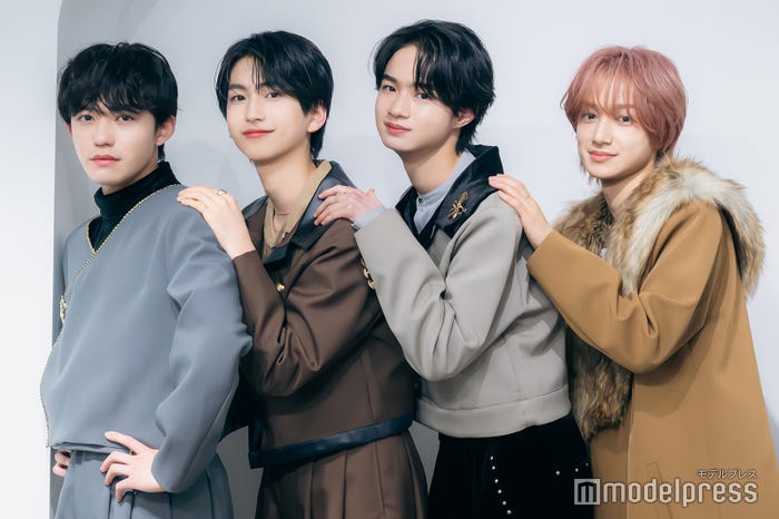 VOKSY DAYS(左から)長野蒼大、涼瀬一颯、越山敬達、橋新夢(C)モデルプレス