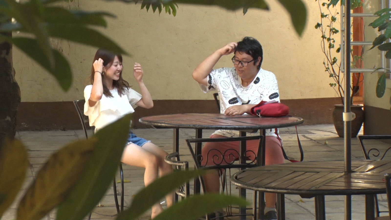 すうすう、しゅうまい「あいのり：African Journey」第4話より（C）フジテレビ