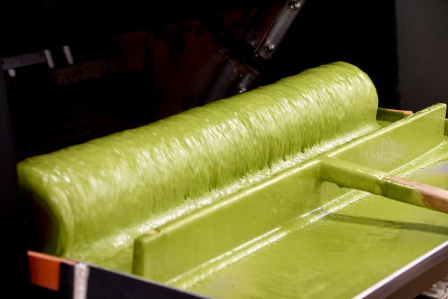 “追い抹茶”で好みの濃さにできちゃう！