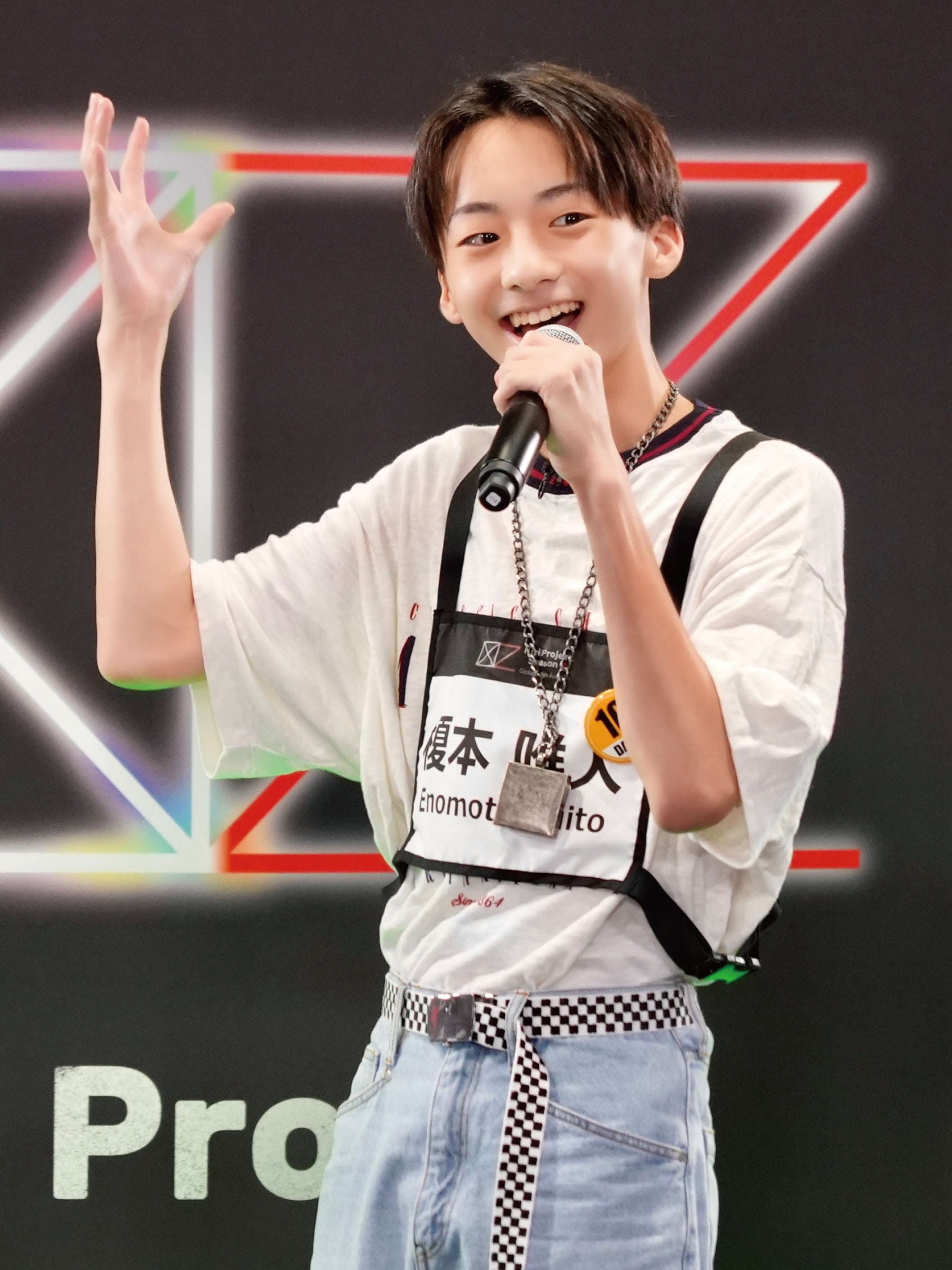 YUITO「Nizi Project Season 2 Global Boys Audition」#6（提供写真）