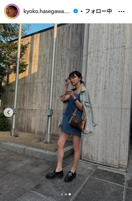 長谷川京子Instagramより