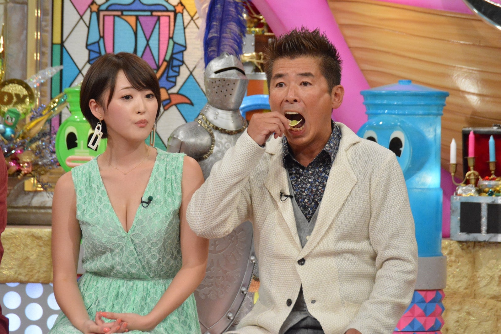 “日本一いろっぽい女子大生”忍野さら、勝俣州和を悶絶させる秘密を披露