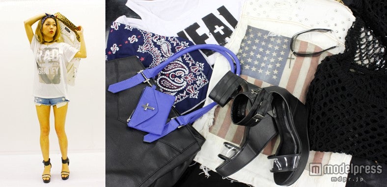 ディレクター・松尾エミナ氏着用「リメイクベスト付きコーデ豪華10点セット」コーディネート2