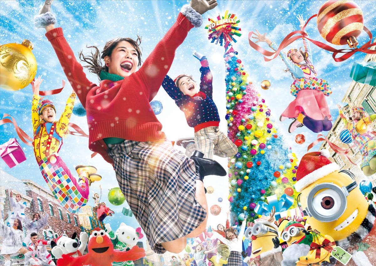 USJ、2021年クリスマスイベント開催 NiziUコラボプログラムが特別仕様に&冬限定フードやグッズも