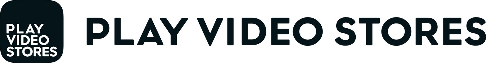 「PLAY VIDEO STORES」ロゴ（提供写真）