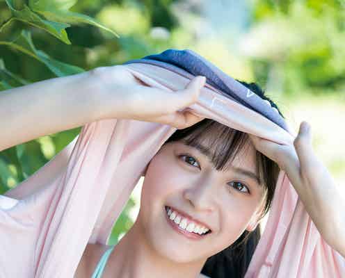 「ミスマガジン」大槻りこ、鮮やかブルーの水着姿 「ブルーロック」とコラボ