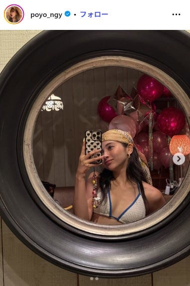 ゆきぽよInstagramより