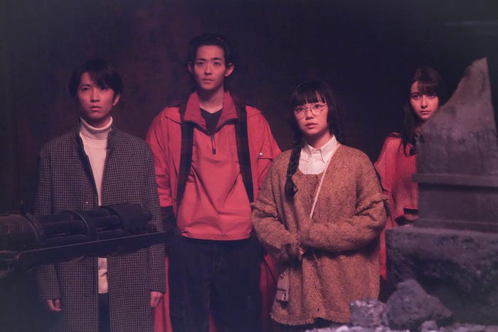 田中樹、竜星涼、古川琴音、嵐莉菜「ACMA:GAME アクマゲーム」第9話より(C)日本テレビ