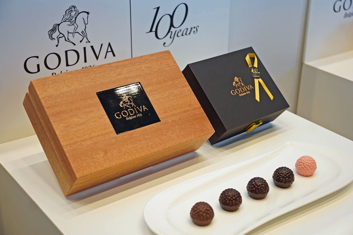 1箱でスターシェフ5人の限定チョコが楽しめる!? ゴディバ、創業100周年の記念チョコレート発売＆展覧会を開催