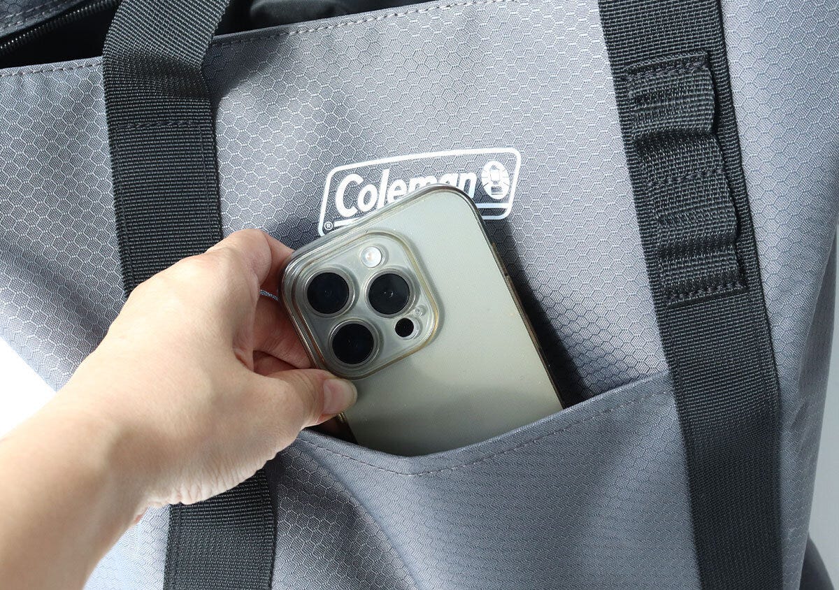 宝島社雑誌付録のモノマックス3月号のコールマンの10大機能トートバッグ6